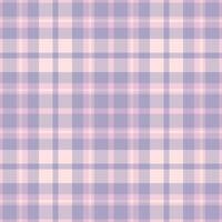 Plaid seamless pattern in pink. Check fabric texture. textile print. vector