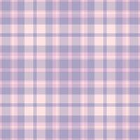 Plaid seamless pattern in pink. Check fabric texture. textile print. vector