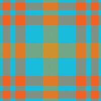Plaid check pattern. Seamless fabric texture. Tartan textile print. vector