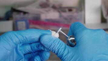 Zirconium porcelain and implant studies in the Dental Laboratory video