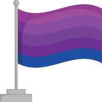 Transgender pride flag isolated on white background Illustration vector