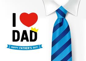 Father's Day creative congrats. Special offer concept. Gift card design vector