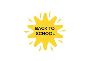 new website back to school click button learn stay stay tuned, level, sign, speech, bubble banner modern, symbol, click, vector