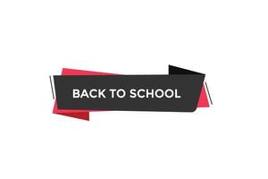 new website back to school click button learn stay stay tuned, level, sign, speech, bubble banner modern, symbol, click, vector