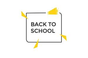 new website back to school click button learn stay stay tuned, level, sign, speech, bubble banner modern, symbol, click, vector