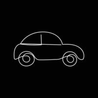 car one line art, car continuous line art , car minimal line art design vector