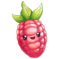 kawaii style cute corn on a transparent background png