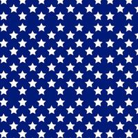 patriótico estrellas sin costura modelo para independencia día decoración. resumen gráfico ilustración en blanco, y azul. 4to de julio americano bandera elemento para independencia día celebracion. ilustración vector