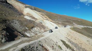 Majestic Mountain Valley With River in Silverton, Colorado video