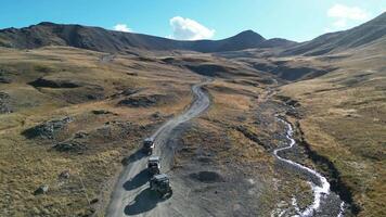 Majestic Mountain Valley With River in Silverton, Colorado video