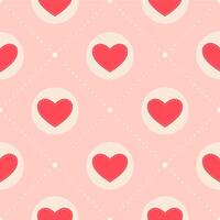 Pattern for Valentine s Day. illustration of flat design. vector