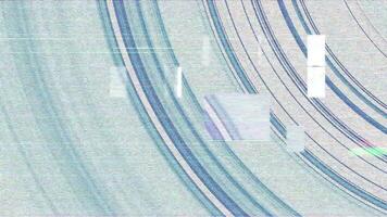 een blauw en wit abstract beeld met een circulaire patroon video