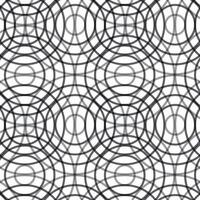 geometric pattern. Seamless braided linear pattern. vector