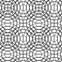 geometric pattern. Seamless braided linear pattern. vector