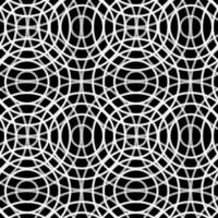 geometric pattern. Seamless braided linear pattern. vector