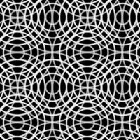 geometric pattern. Seamless braided linear pattern. vector