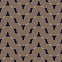 geometric pattern. Seamless braided linear pattern. vector