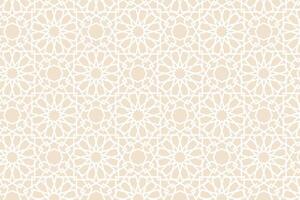 middle eastern arabic pattern background vector