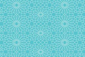 middle eastern arabic pattern background vector
