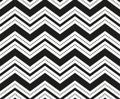 Illustration of seamless black-and-white geometric pattern vector