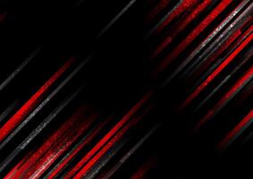 Abstract geometry backgroud with red black stripes and dots vector