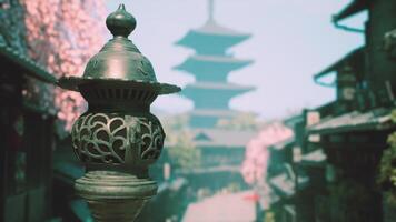 bellissimo tample nel kyoto Giappone video