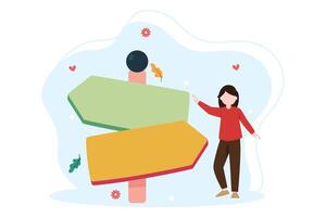 Weekend Holiday Flat Illustration Design vector