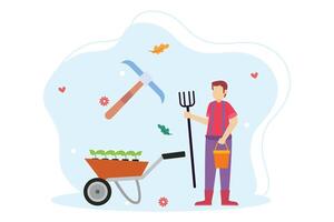 Labour Day Flat Illustration Design vector