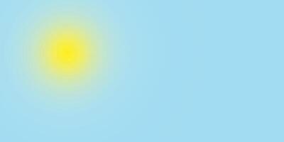 ilustración de el verano solsticio. azul antecedentes con brillante Dom y Copiar espacio vector