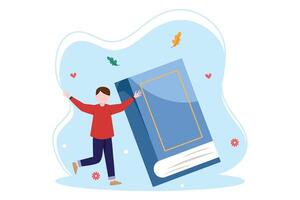 World Book Day Flat Design vector