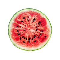 Sommer Glückseligkeit verwöhnen im das Süße von Wassermelone Scheibe png