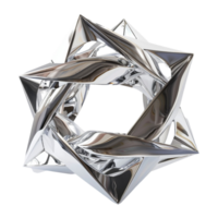 Elegant Emanations Silver Geometric Forms for Modern Interiors png