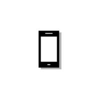 Mobile phone icon. Smartphone symbol. illustration logo vector