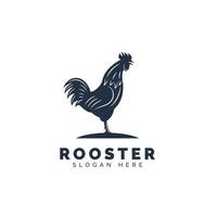 Rooster icon template design vector