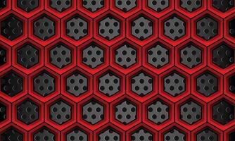 Hexagon pattern background. Dynamic shape composition. Background design for posters etc vector