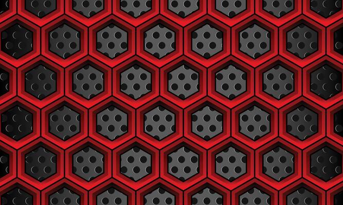 Hexagon pattern background. Dynamic shape composition. Background design for posters etc