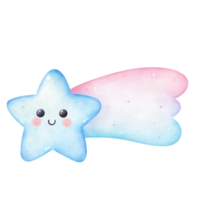 illustration of star, A cute cartoon drawing of a star png