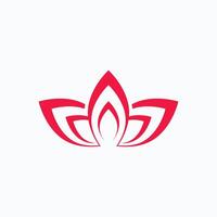 Beauty Lotus flowers logo Template icon vector