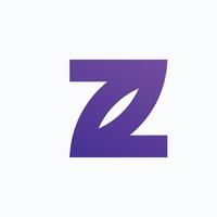 Letter Z logo design template elements vector