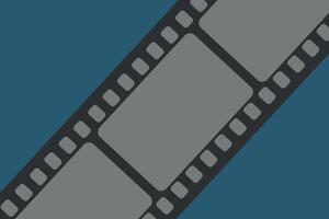 Movie film strip background. Cinema and filmmaking concept. illustration vector