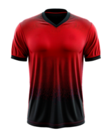 soccer jersey mockup template with front view, generated ai png