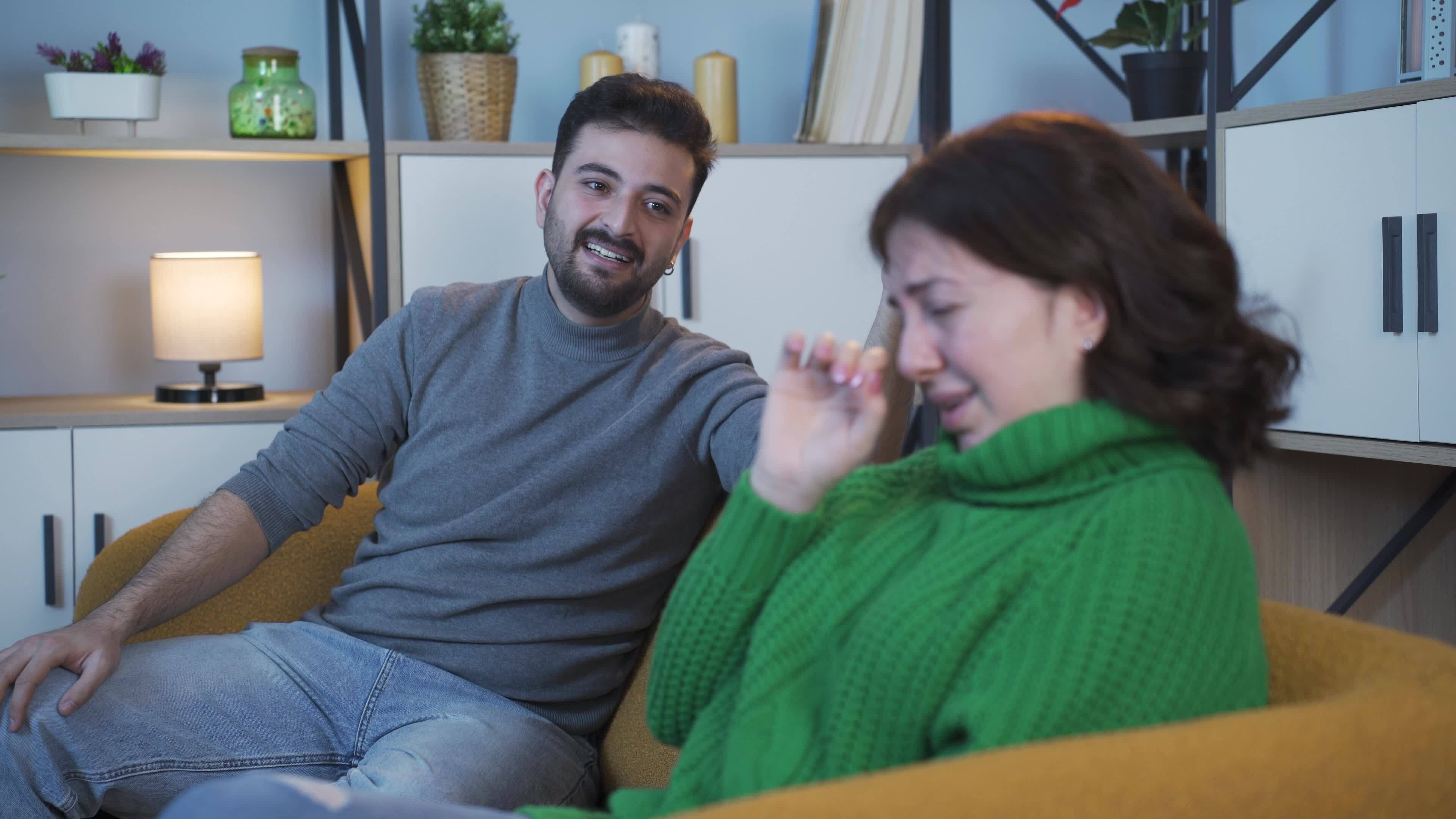 Crying Woman Uncaring Husband 44634840 Stock Video At Vecteezy crying-woman-uncaring-husband-44634840-stock-video-at-vecteezy