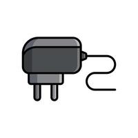 phone charger icon design template simple and clean vector