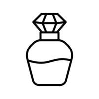 perfume icono diseño modelo sencillo y limpiar vector