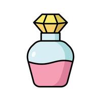 perfume icono diseño modelo sencillo y limpiar vector