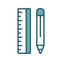 ruler icon design template simple and clean vector