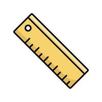 ruler icon design template simple and clean vector