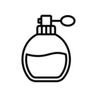 perfume icono diseño modelo sencillo y limpiar vector