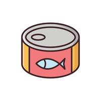 canned food icon design template simple and clean vector