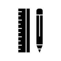 ruler icon design template simple and clean vector